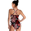 Floral Flower Heart Valentine Tankini Set View2