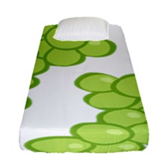 Fruit Green Grape Fitted Sheet (single Size)