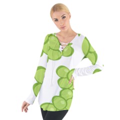 Fruit Green Grape Tie Up Tee