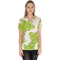 Fruit Green Grape Scrub Top