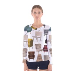 Furnitur Chair Women s Long Sleeve Tee