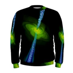 Gas Yellow Falling Into Black Hole Men s Sweatshirt by Mariart