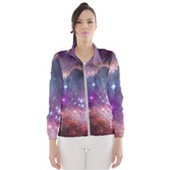 Galaxy Space Star Light Purple Wind Breaker (women)