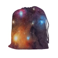 Galaxy Space Star Light Drawstring Pouches (xxl)