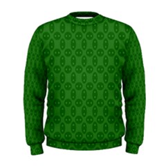 Green Seed Polka Men s Sweatshirt by Mariart