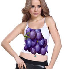 Grape Fruit Spaghetti Strap Bra Top