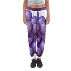 Grape Fruit Women s Jogger Sweatpants by Mariart