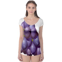 Grape Fruit Boyleg Leotard  by Mariart