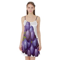 Grape Fruit Satin Night Slip