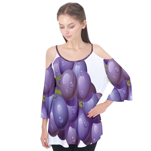 Grape Fruit Flutter Tees by Mariart