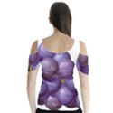 Grape Fruit Butterfly Sleeve Cutout Tee  View2