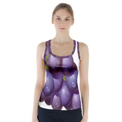 Grape Fruit Racer Back Sports Top by Mariart