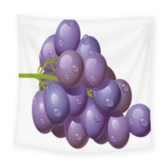 Grape Fruit Square Tapestry (large) by Mariart