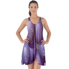 Grape Fruit Show Some Back Chiffon Dress by Mariart