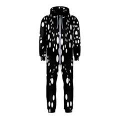 Helmet Original Diffuse Black White Space Hooded Jumpsuit (kids)