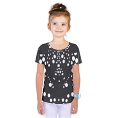 Helmet Original Diffuse Black White Space Kids  One Piece Tee