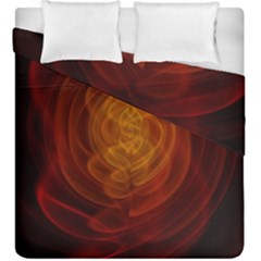 High Res Nostars Orange Gold Duvet Cover Double Side (king Size) by Mariart