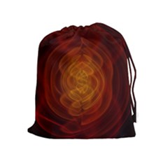 High Res Nostars Orange Gold Drawstring Pouches (extra Large)