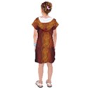 High Res Nostars Orange Gold Kids  Drop Waist Dress View2