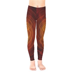 High Res Nostars Orange Gold Kids  Legging by Mariart