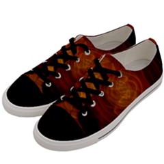 High Res Nostars Orange Gold Men s Low Top Canvas Sneakers