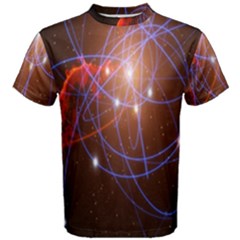 Highest Resolution Version Space Net Men s Cotton Tee by Mariart