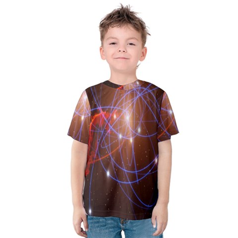 Highest Resolution Version Space Net Kids  Cotton Tee by Mariart