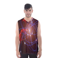 Highest Resolution Version Space Net Men s Basketball Tank Top by Mariart