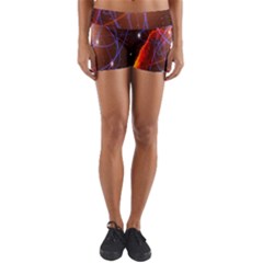 Highest Resolution Version Space Net Yoga Shorts by Mariart