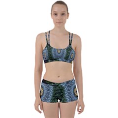 Hipnotic Star Space White Green Women s Sports Set