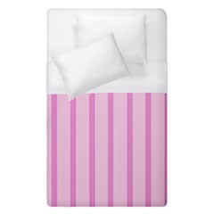 Line Pink Vertical Duvet Cover (single Size)