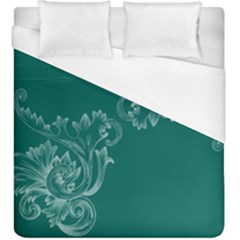 Leaf Green Blue Sexy Duvet Cover (king Size) by Mariart