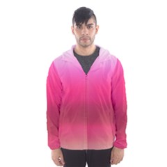 Line Pink Space Sexy Rainbow Hooded Wind Breaker (men) by Mariart