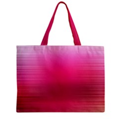 Line Pink Space Sexy Rainbow Zipper Mini Tote Bag