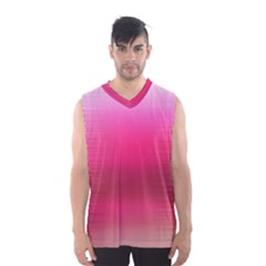 Line Pink Space Sexy Rainbow Men s Basketball Tank Top