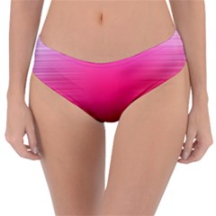 Line Pink Space Sexy Rainbow Reversible Classic Bikini Bottoms