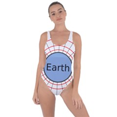 Magnetik Earth s Gravitational Line Triangle Bring Sexy Back Swimsuit