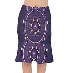 Mandalarium Hires Hand Eye Purple Mermaid Skirt