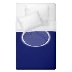 Moon July Blue Space Duvet Cover (single Size)