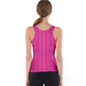 Pink Line Vertical Purple Yellow Fushia Tank Top View2