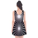 Ray White Black Line Space Scoop Neck Skater Dress View2