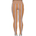 Rayures Bleu Orange Classic Yoga Leggings View2