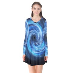 Hole Space Galaxy Star Planet Flare Dress by Mariart