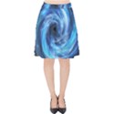 Hole Space Galaxy Star Planet Velvet High Waist Skirt View1