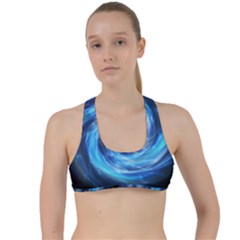 Hole Space Galaxy Star Planet Criss Cross Racerback Sports Bra by Mariart