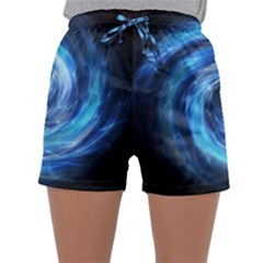 Hole Space Galaxy Star Planet Sleepwear Shorts by Mariart