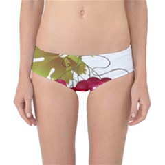 Red Fruit Grape Classic Bikini Bottoms