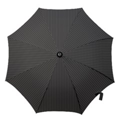 Space Line Grey Black Hook Handle Umbrellas (large)