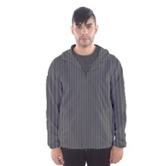 Space Line Grey Black Hooded Wind Breaker (men) by Mariart