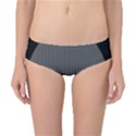 Space Line Grey Black Classic Bikini Bottoms View1